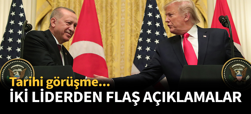 Erdoğan: Mektupları Trump'a takdim ettim...