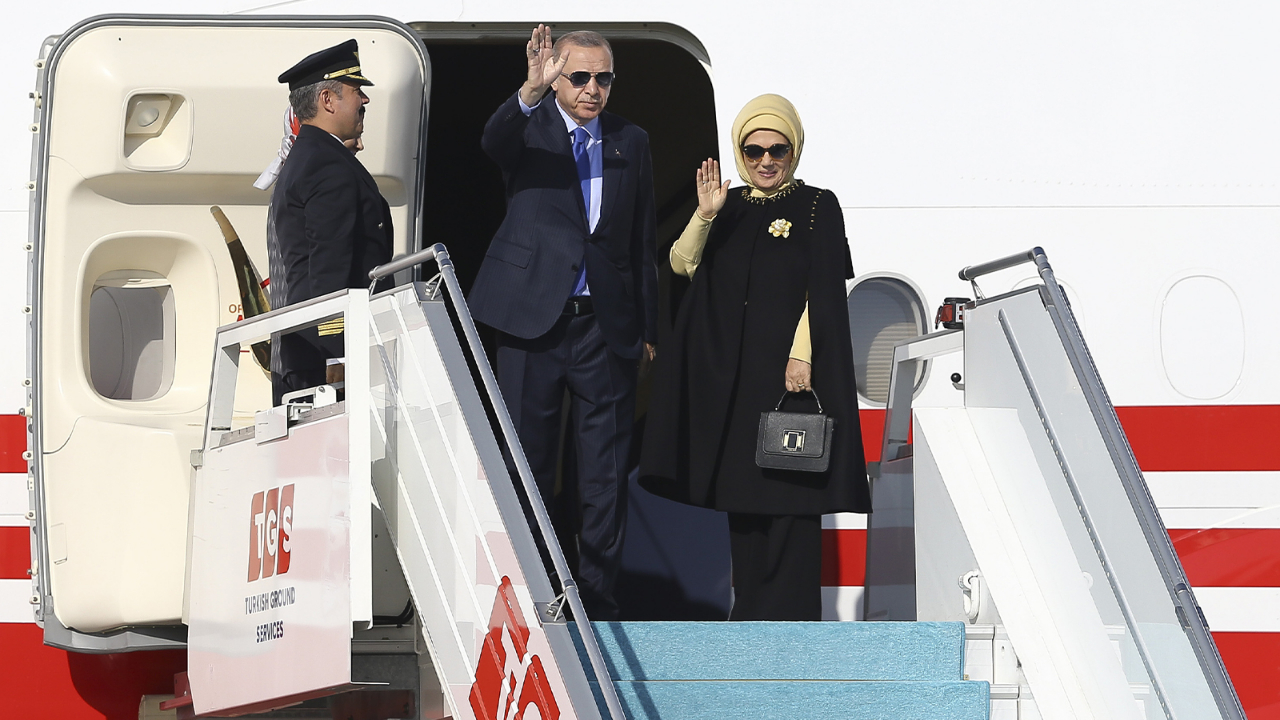 Cumhurbaşkanı Erdoğan ABD'den ayrıldı!