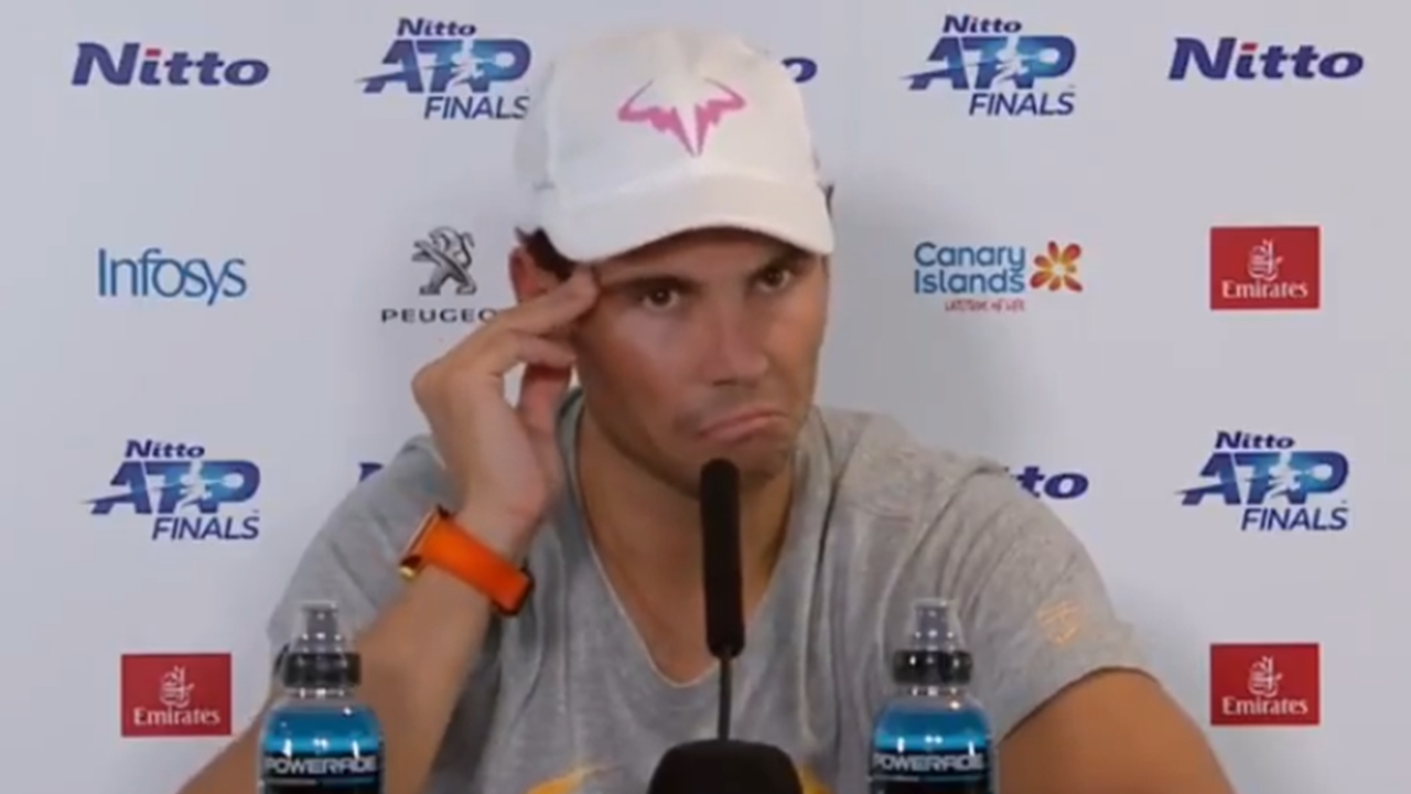 Rafael Nadal'ı sinirlendiren soru!