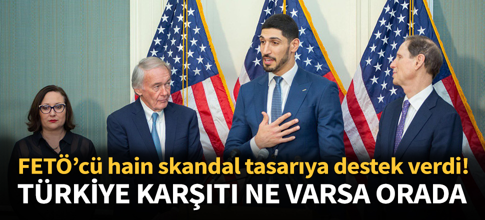 FETÖ'cü terörist Kanter'den skandal tasarıya destek!