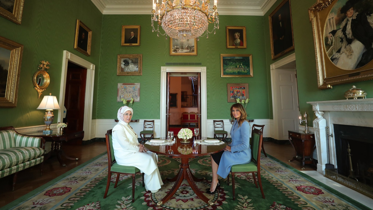 Emine Erdoğan'dan Beyaz Saray paylaşımı...