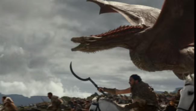 Game of Thrones'un 7. Sezonunda izlediğimiz efsane savaş sahnesinin kamera arkası görüntüleri!