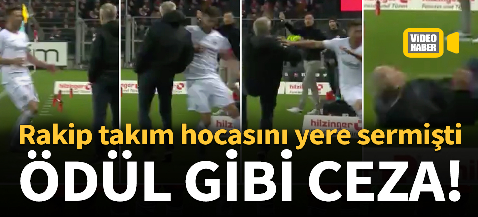 Frankfurt kaptanı David Abraham'a ödül gibi ceza!