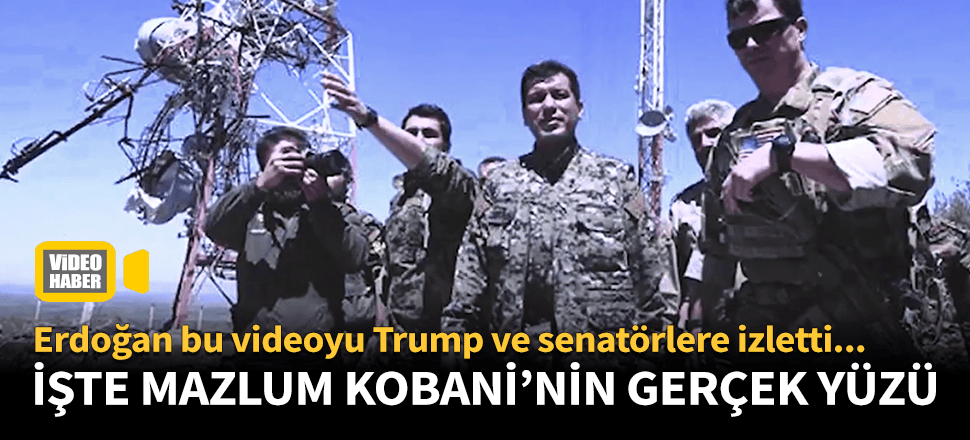 Erdoğan, ABD'li senatörlere bu videoyu izletti!