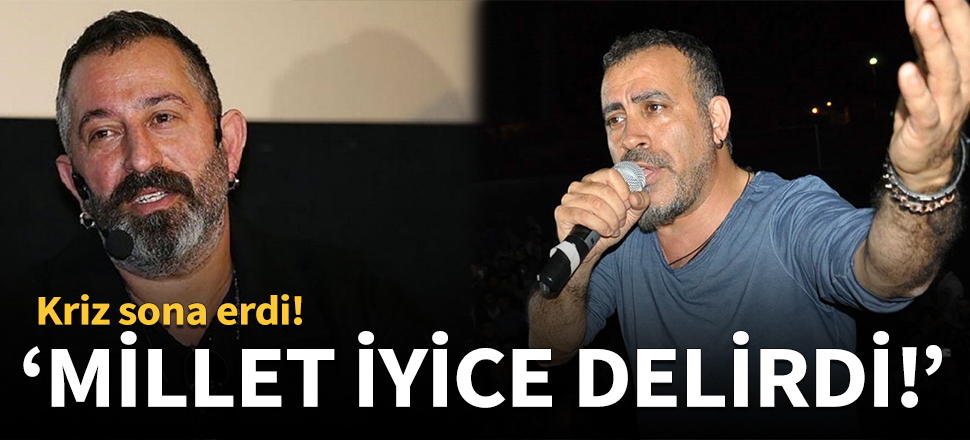 Haluk Levent ile Cem Yılmaz arasındaki gerilim sona erdi!