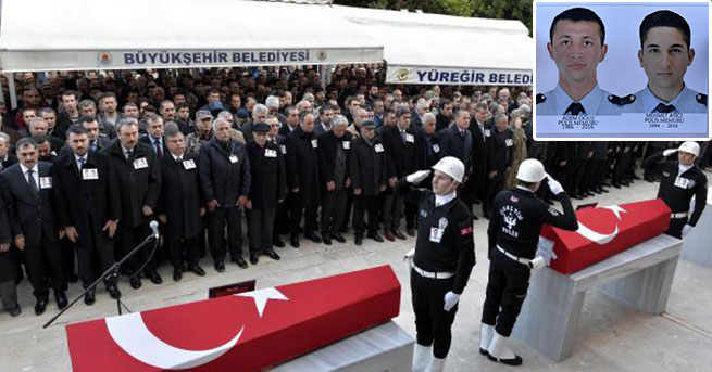 Adana şehit evlatlarına böyle veda etti