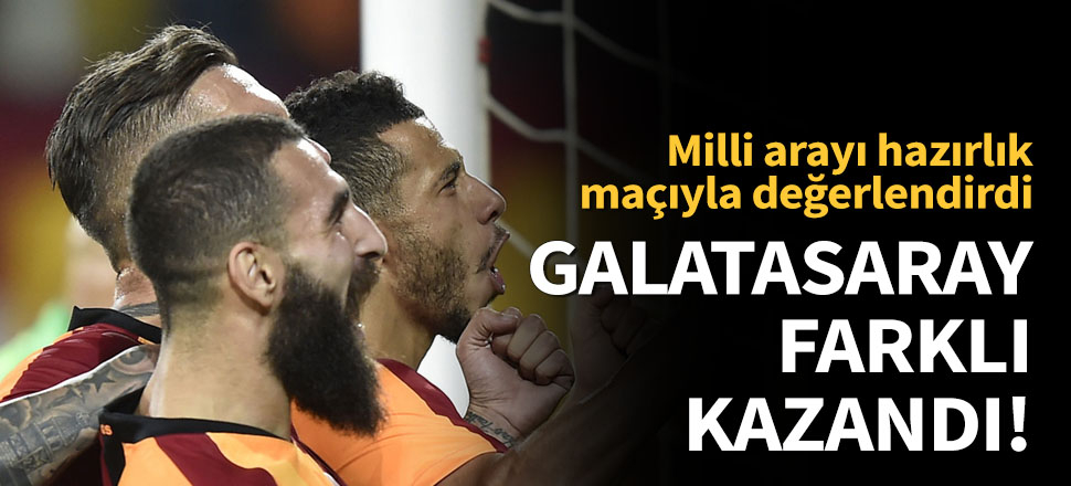 Galatasaray, Ümraniyespor'u 4-0 yendi!