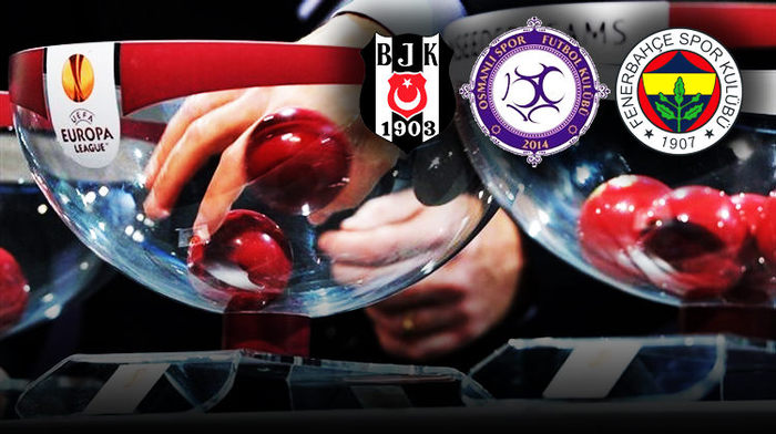 Takımlarımızın Avrupa Ligi'ndeki rakipleri belli oldu
