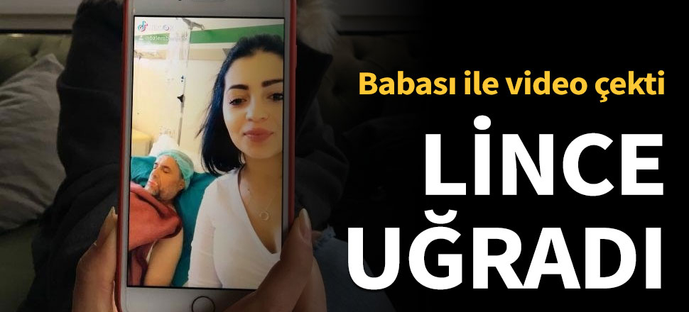 Güzellik uzmanı kızın babası ile çektiği video başına dert oldu
