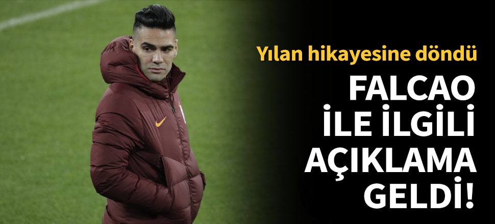 Galatasaray'dan Falcao açıklaması!