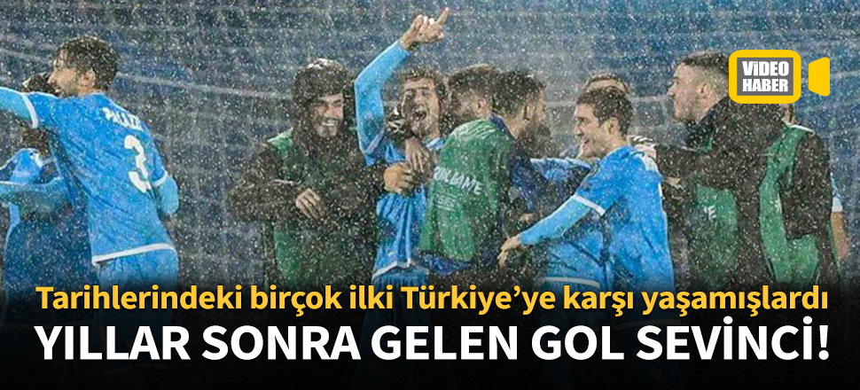 San Marino'nun 2 yıl sonra gelen tarihi golü!