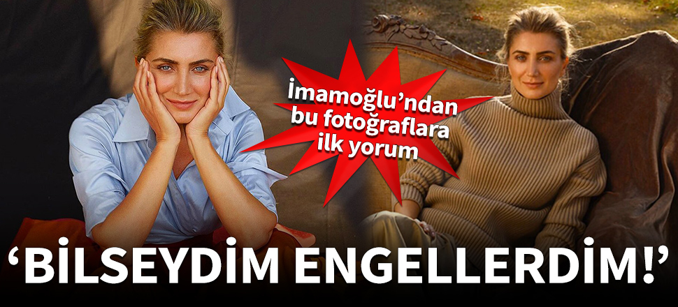 Ekrem İmamoğlu'ndan eşinin dergi pozlarına ilk yorum!
