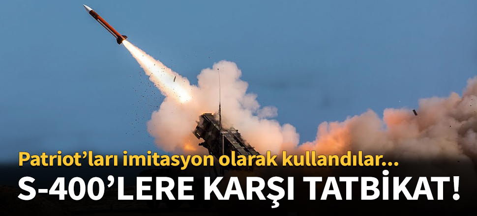 İsrail'de S-400'lere karşı tatbikat!