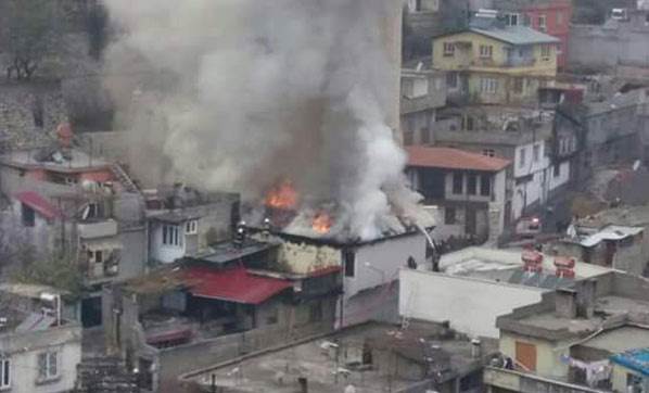Öğrenci yurdunda korkutan yangın!