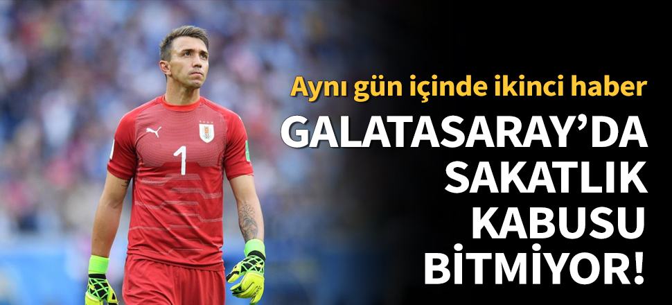 Muslera, Uruguay kadrosundan çıkartıldı!