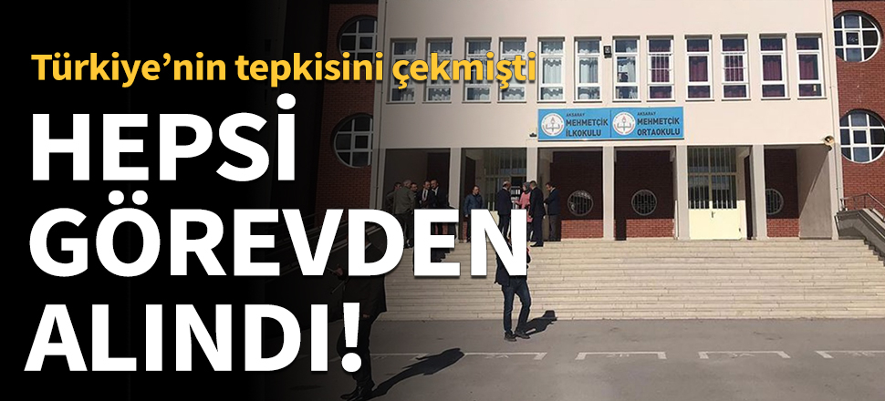Otizmli çocukları yuhalatan müdür ve yardımcıları görevden alındı