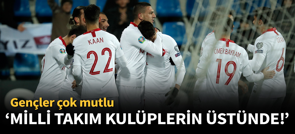 Genç yıldızlar çok mutlu!