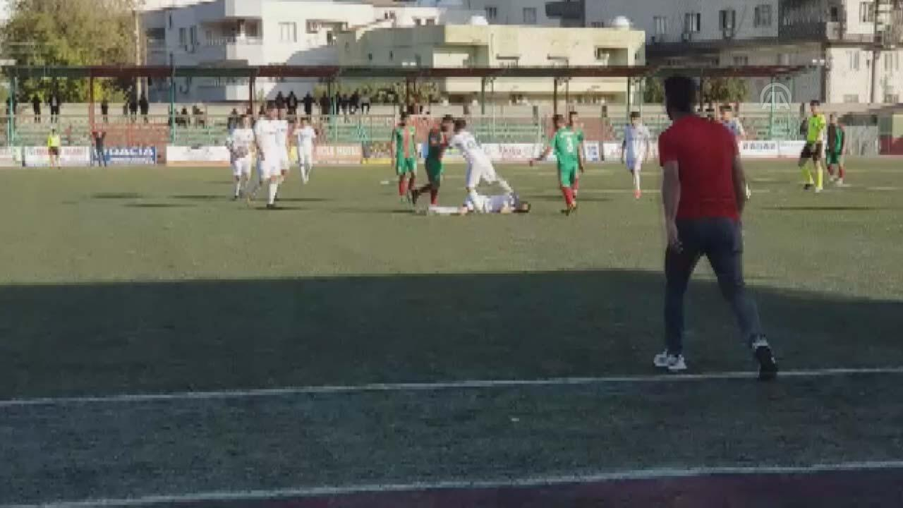 Cizre'de amatör futbol maçında kavga!
