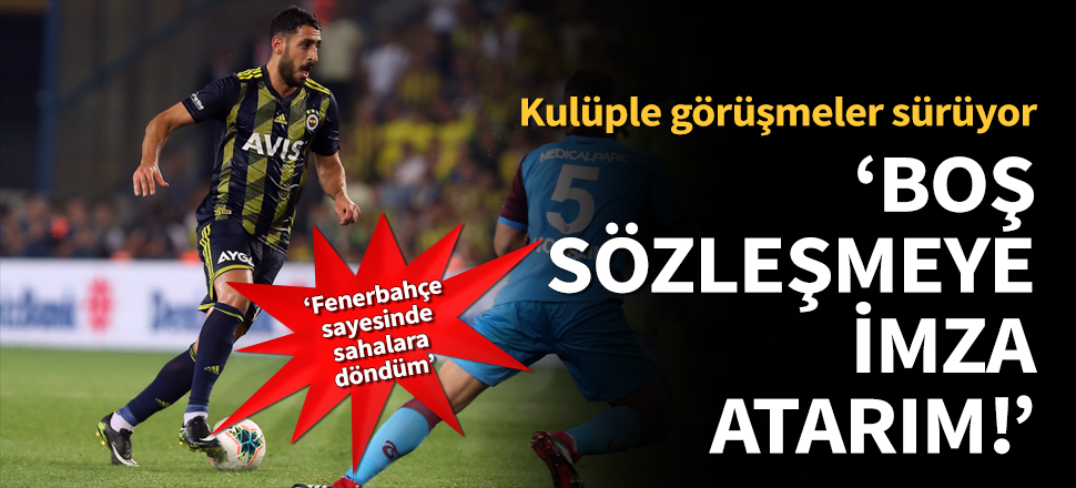 Tolga Ciğerci, Fenerbahçe'de devam etmek istiyor!