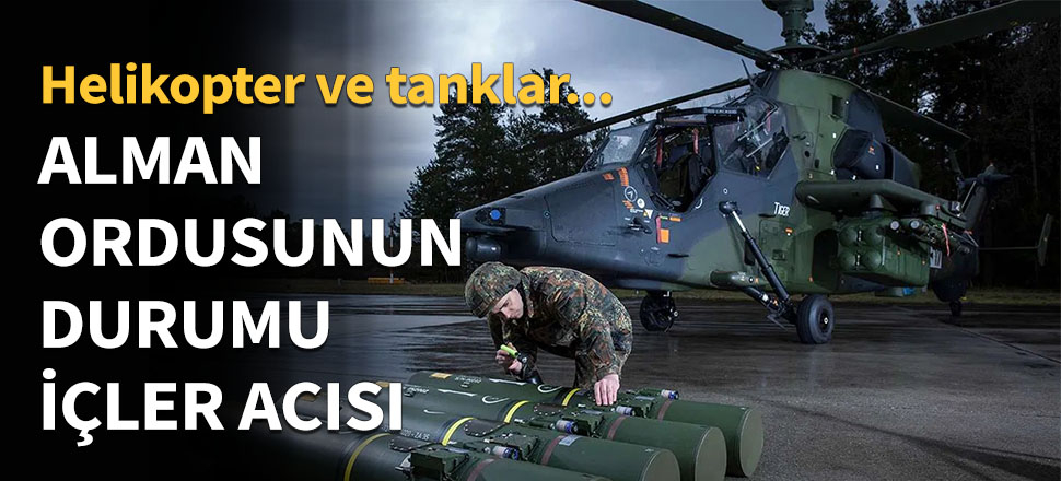 Alman ordusunun durumu içler acısı...
