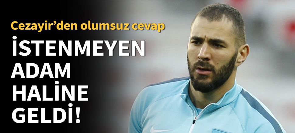 Karim Benzema'ya milli takım yolu kapandı!