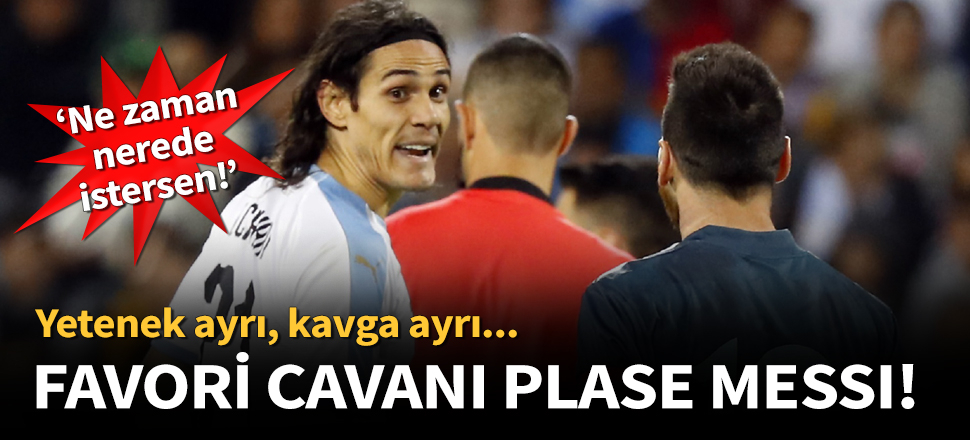 Cavani ile Messi kavganın eşiğinden döndü!