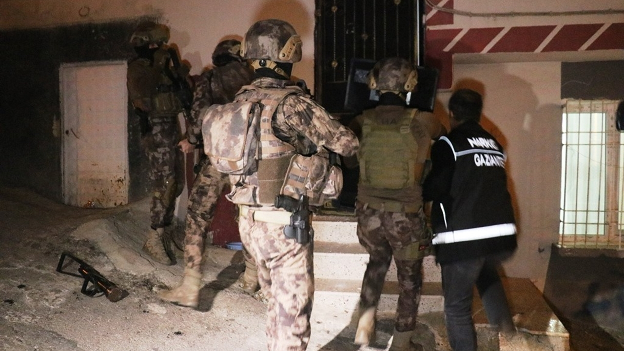 Gaziantep'te nefes kesen uyuşturucu operasyonu!