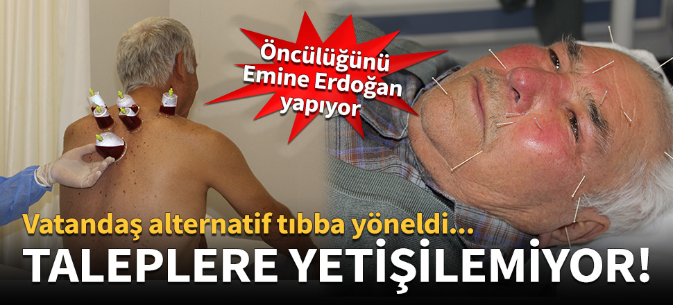 Mersin Şehir Hastanesi’nde hacamat ve akupunktur dönemi!
