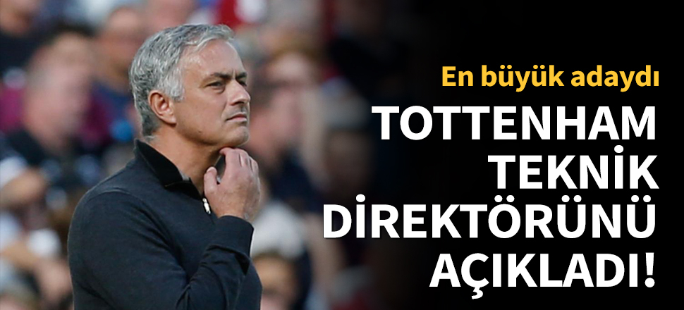 Tottenham, Mourinho'yla 2,5 yıllık anlaşmaya vardı!