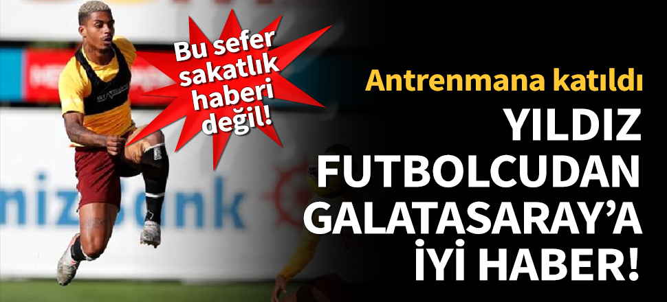 Lemina, takımla birlikte çalıştı!