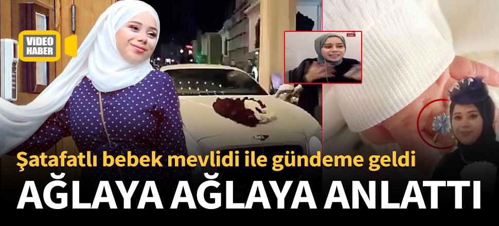 Şatafatlı bebek mevlidi ile gündeme gelen Büşra Nur Çalar Söylemez ilk kez konuştu