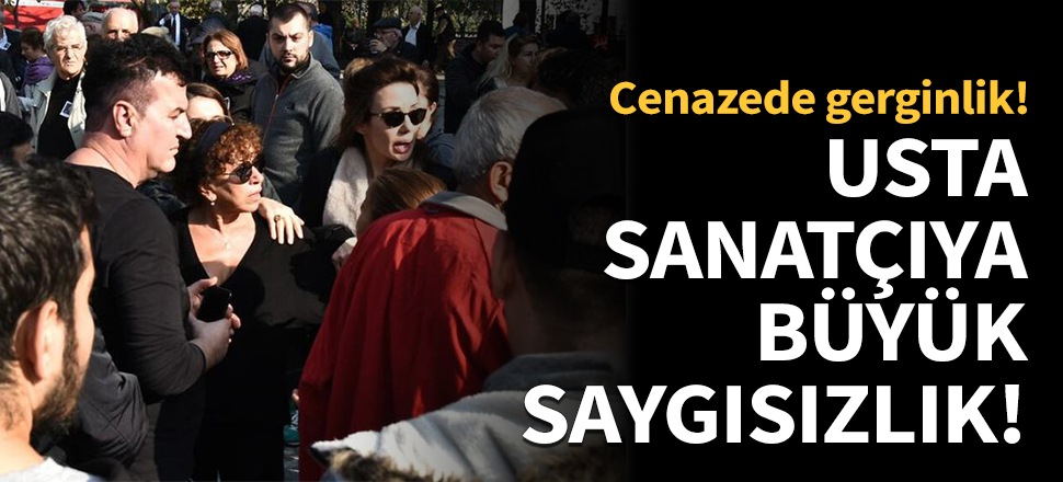 Yıldız Kenter'in cenazesinde gerginlik!