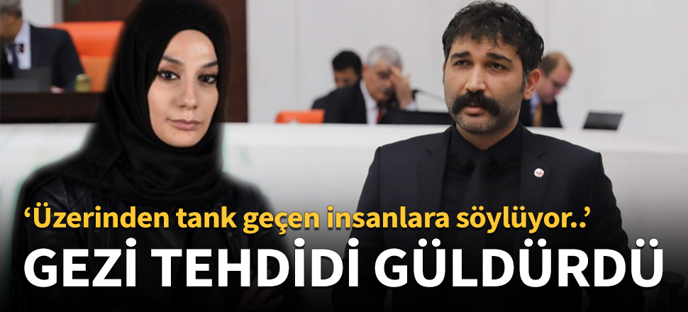 Barış Atay'ın 'Gezi' tehdidi Esra Elönü'yü güldürdü!