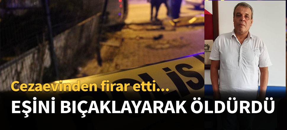 Eşini bıçaklayarak öldürdü...