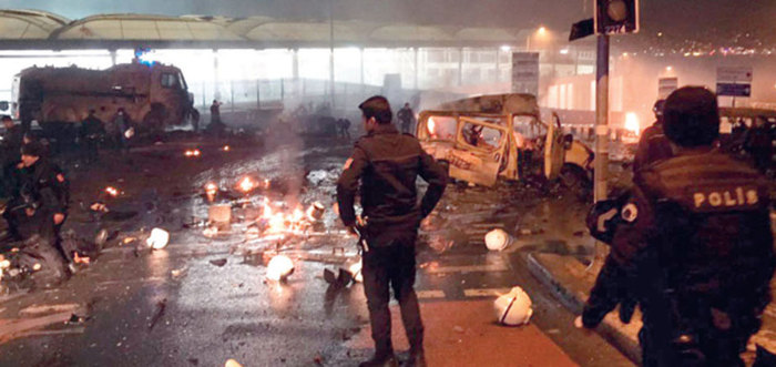 Beşiktaş'taki bombada füze malzemesi!