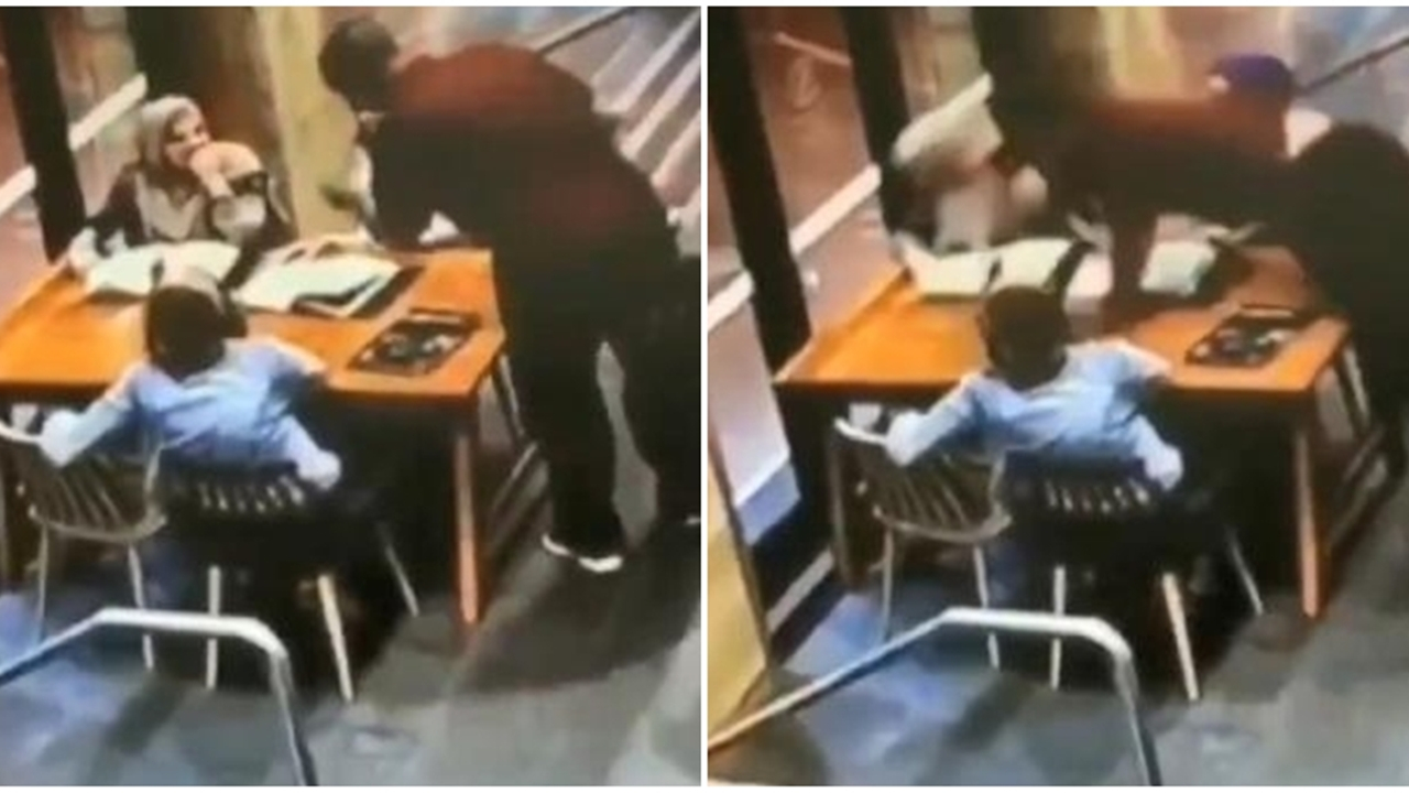 Başörtülü kadına korkunç saldırı...