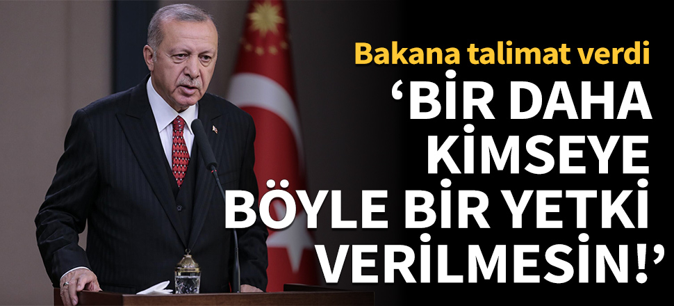Erdoğan'dan Bakan Kurum'a 'Dipsiz Göl' talimatı!
