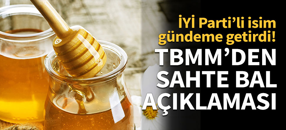 TBMM’den 'sahte bal' açıklaması...