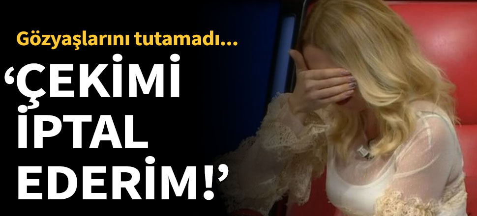 Hadise gözyaşlarına hakim olamadı!