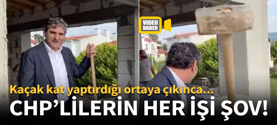 Aykut Erdoğdu'dan 'kaçak kat' şovu!
