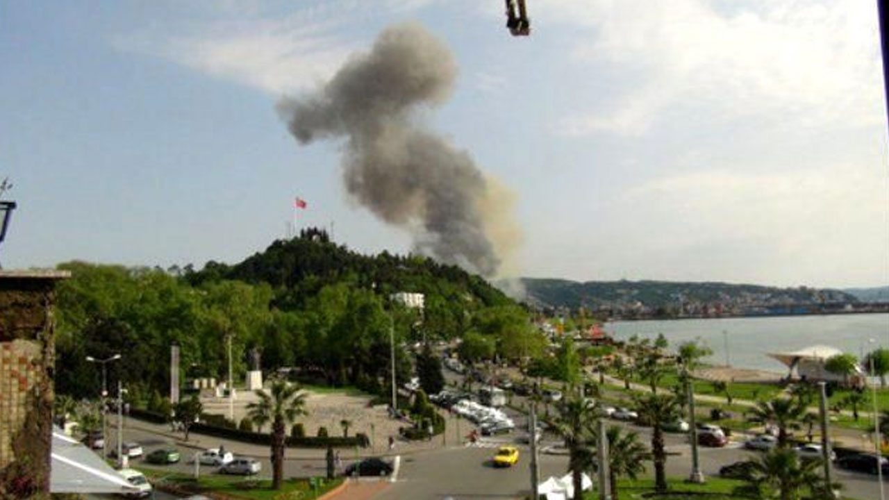 Zonguldak'ta fabrikada patlama meydana geldi