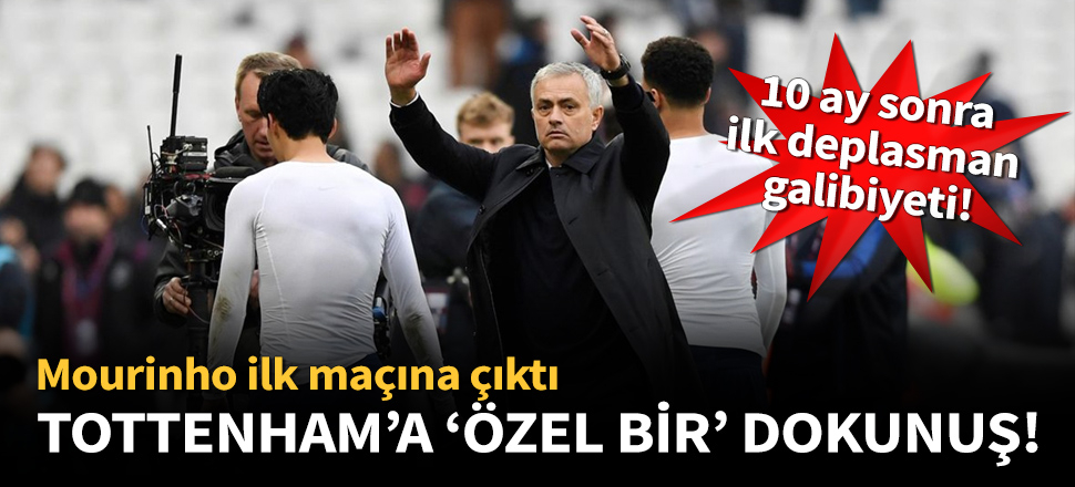 Tottenham, kötü gidişe Mourinho'yla dur dedi!