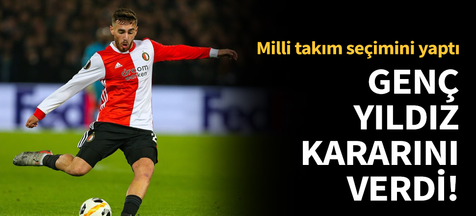 Orkun Kökçü, A Milli Futbol Takımı'nı seçti!