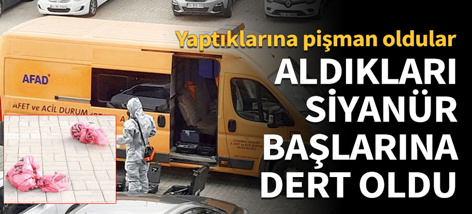 Yeni Şafak'ın siyanürü başına dert oldu