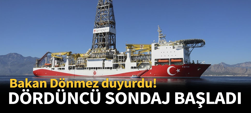 Dördüncü sondaj başladı...