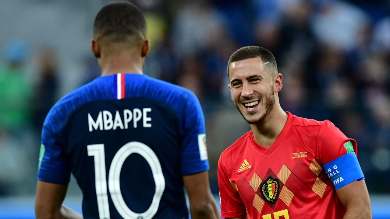 Hazard, Mbappe'ye övgüler yağdırdı!