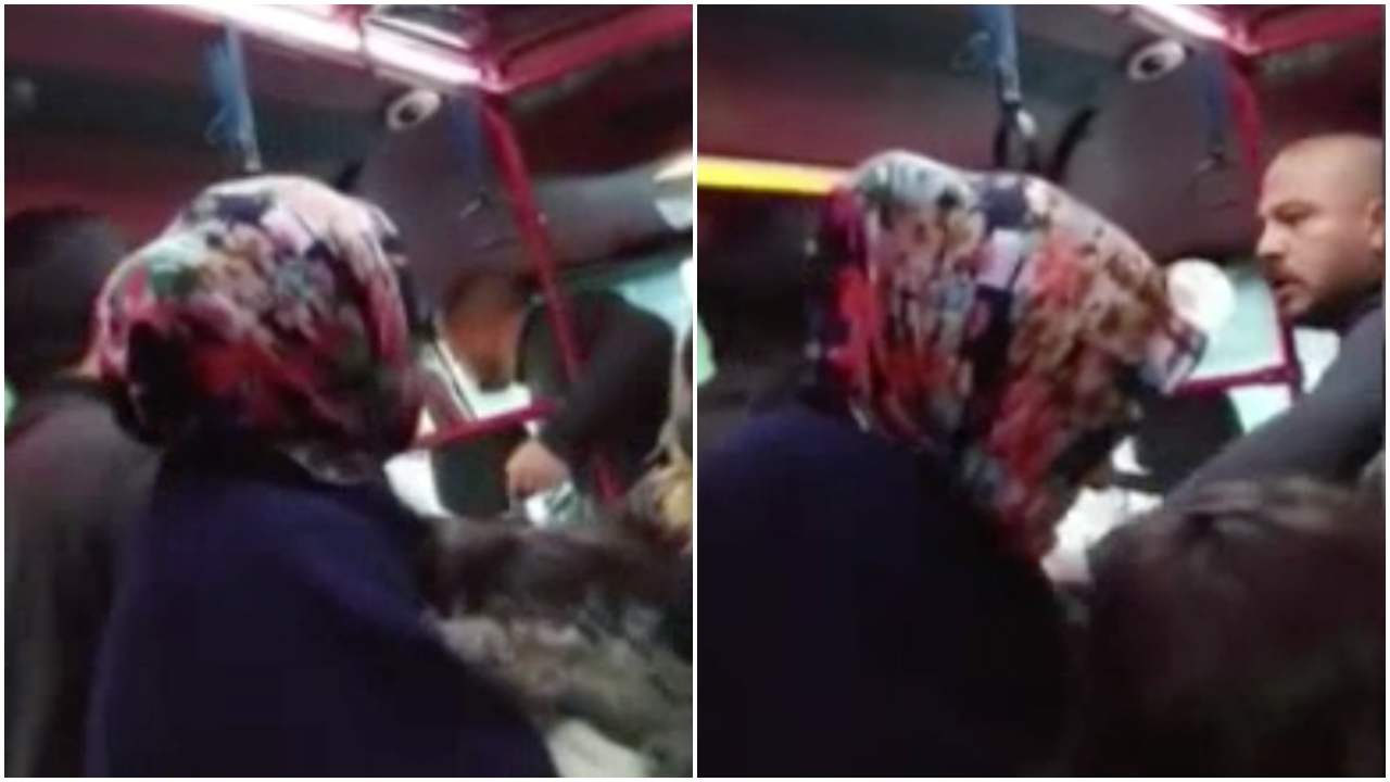 Minibüsçülerin beyzbol sopalı yolcu kapma kavgası!