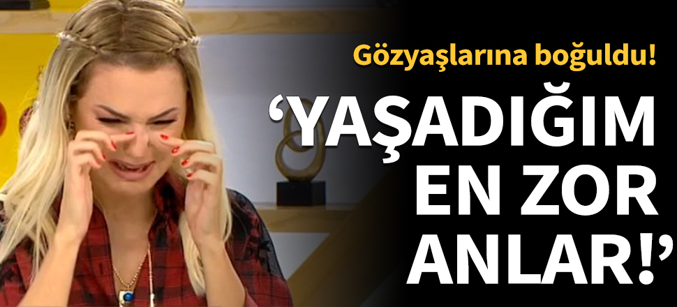 Ece Erken'in zor anları...