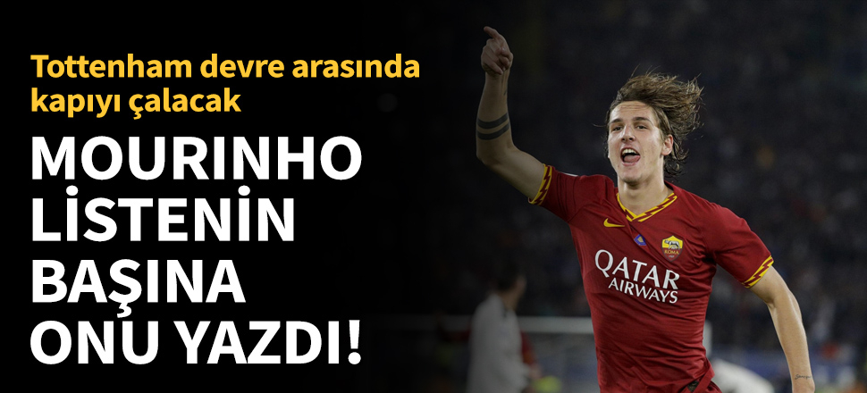 Jose Mourinho, Zaniolo'yu istiyor!