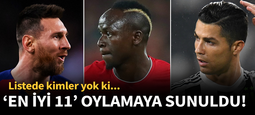 UEFA Yılın 11'i adayları belli oldu!